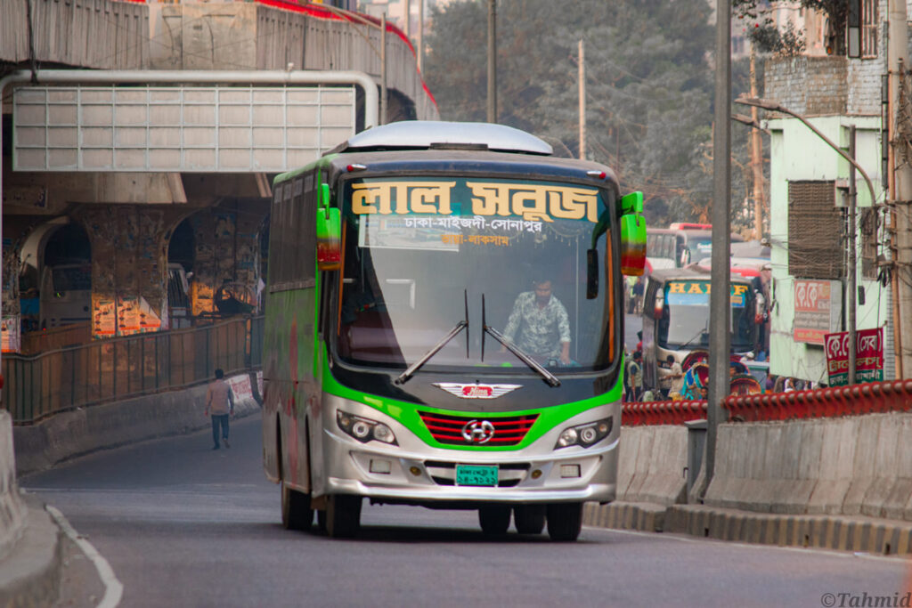 Lal Sobuj Bus Counter