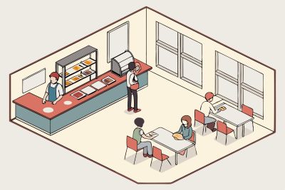 an application to your headmaster for setting up a canteen,