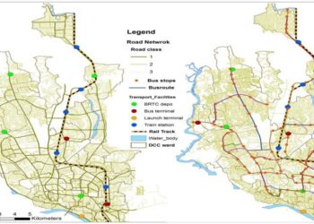 dhaka city bus service list