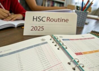HSC Routine 2025 PDF Download