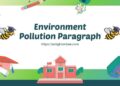 Environment Pollution Paragraph for HSC