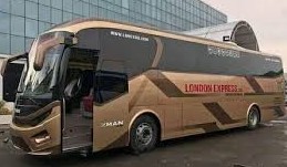london express bus counter dhaka