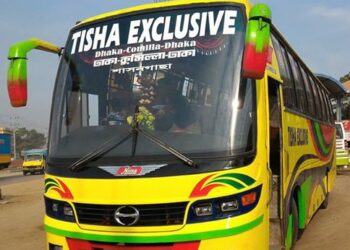 tisha bus counter dhaka