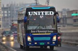 united bus counter sylhet to mymensingh